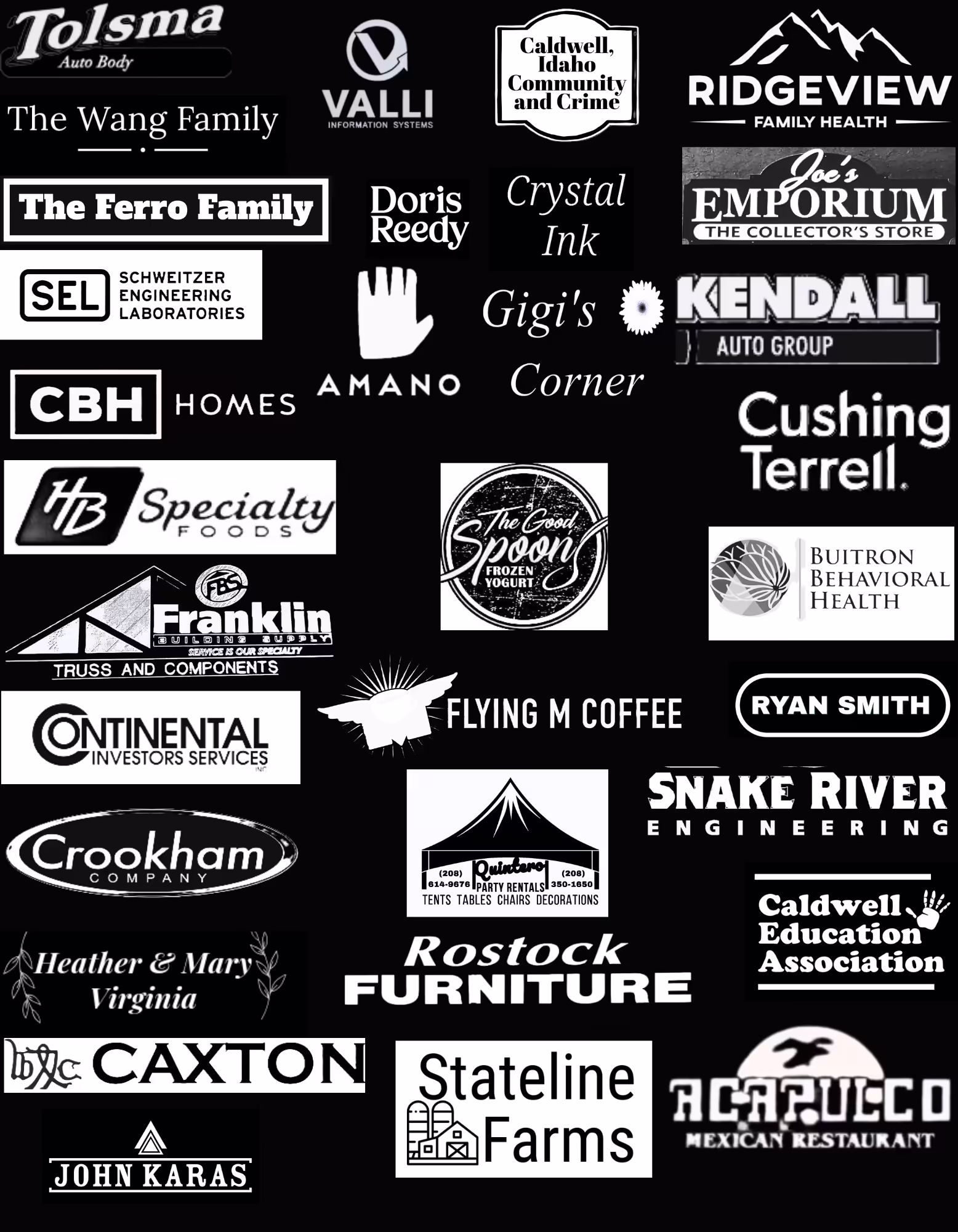 Sponsors for the 2025 season